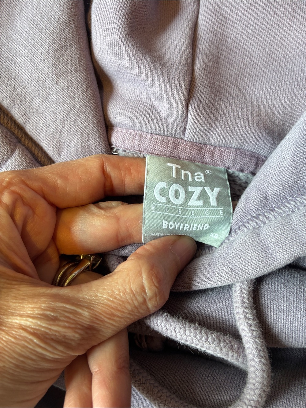 Aritzia Lavender Boyfriend Hoodie & Joggers Set - Picture 2 of 3